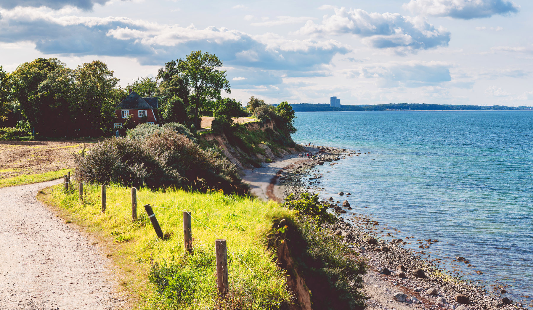 Brodtener Steilufer an der Ostsee bei Travemünde